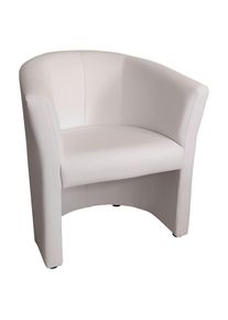 Boxxx Sessel , Weiss , Kunststoff , 68x78x65 cm , Wohnzimmer, Sessel, Sessel