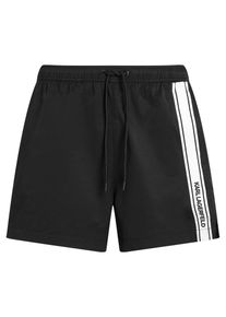 K by KARL LAGERFELD Karl Lagerfeld Badeshorts ' BOARDSHORTS MIT LOGO ' Herren Gr&ouml;&szlig;e XS schwarz