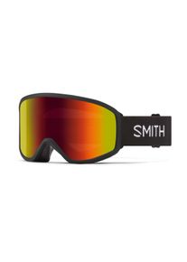 Smith REASON OTG | Maschere da sci unisex | Montatura: Plastica Nero Opaco | Colore del vetro: Rosso Specchiato Rosso