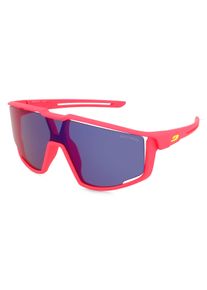 Julbo J55011 FURY S | Kinder-Sonnenbrille | Monoscheibe | Fassung: Kunststoff Pink Matt | Glasfarbe: Blau