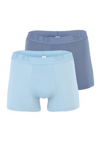 Sloggi Boxershorts 'Base Soft' Herren Gr&ouml;&szlig;e M rauchblau / taubenblau