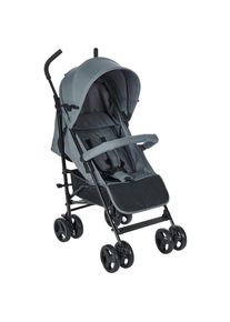 My Baby Lou Buggy , Dunkelgrau , Textil , 51x105x79 cm , EN 1888 , Fussst&uuml;tze abklappbar, 5-Punkte-Gurt, Doppelbremse, Transportsicherung, mit Tragegriff, abnehmbarer Schutzb&uuml;gel, auch mit EVA-R&auml;dern erh&auml;ltlich , Baby on Tour, Kinderwagen, Buggys