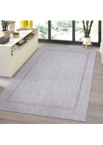 Ayyildiz Teppiche, Outdoorteppich &raquo;RELAX 4311&laquo; rechteckig 5 mm H&ouml;he L&auml;ufer, Pflegeleicht, Robust, In- und Outdoor, grosse Farbauswahl, silberfarben, 