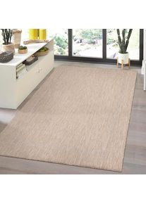 Ayyildiz Teppiche, Outdoorteppich &raquo;RELAX 4311&laquo; rechteckig 5 mm H&ouml;he L&auml;ufer, Pflegeleicht, Robust, In- und Outdoor, grosse Farbauswahl, beige, 