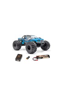 Ackerman RC-Monstertruck &raquo;Hobbytech Rogue Terra Brushless&laquo;, blau, Kunststoff