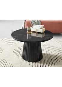 Goodproduct, GOODproduct Couchtisch &raquo;Roos, TOPSELLER!, OTTOs Choice&laquo;, schwarz, MDF;Solid Ash;metal;ceramic, B/H/T: 80 cm x 45 cm x 80 cm