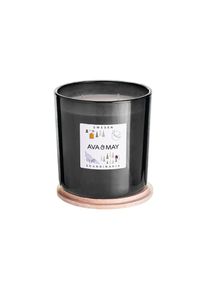 AVA & MAY Ava & May, AVA & MAY Duftkerze &raquo;Schweden Gross&laquo;, schwarz, Sandelholz ist warm, samtig und sinnlich-mystisch