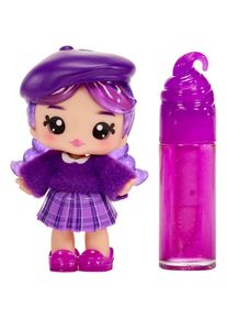 Yummiland, YUMMILAND Minipuppe &raquo;Yummiland Lipgloss Doll - Greta Grape&laquo; inklusive Schl&uuml;sselanh&auml;nger, bunt, Einheitsgr&ouml;&szlig;e, Minipuppe