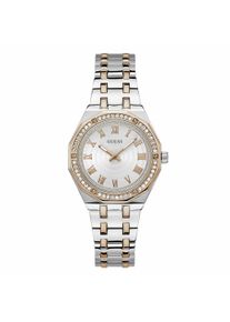 Guess Analoguhr Damen Gr&ouml;&szlig;e One Size gold / silber