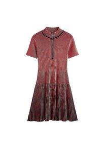Desigual, Femmes Robe, rouge / noir / blanc