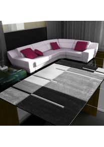 Ayyildiz Teppiche, Teppich &raquo;Hawaii 1310&laquo; rechteckig 13 mm H&ouml;he L&auml;ufer, handgearbeiteter Konturenschnitt, Wohnzimmer, grau, Kunstfaser, 13 mm