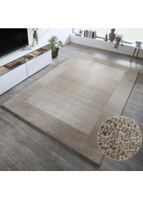 Theko, Theko Wollteppich &raquo;Gabbeh Super, Handweb, auch als L&auml;ufer erh&auml;ltlich, reine Wolle&laquo; rechteckig 9 mm H&ouml;he Schlafzimmer, Wohnzimmer, Esszimmer, 