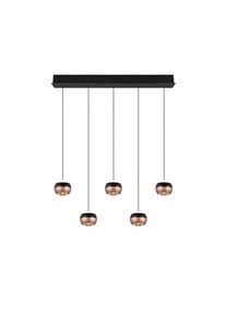 Trio Leuchten Led-H&auml;ngeleuchte , Schwarz , Metall , warmweiss, kaltweiss, tageslichtweiss , 10.5x200x100 cm , h&ouml;henverstellbar , Lampen & Leuchten, Innenbeleuchtung, H&auml;ngelampen, Pendelleuchten
