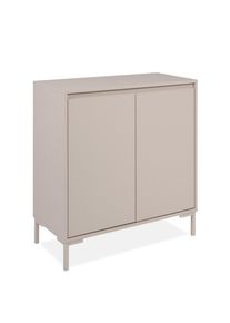 Mid.you Kommode , Kaschmir , Holzwerkstoff , 1 F&auml;cher , 81x87x40 cm , Kleinm&ouml;bel, Kommoden, Kommoden