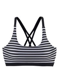 Venice Beach, Femmes Hauts de bikini, noir / blanc