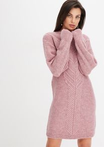 Strickkleid in rosa, Gr&ouml;sse 44/46 (L), bonprix