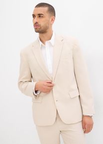 Baukasten-Sakko in Regular Fit in beige, Gr&ouml;sse 48, bonprix
