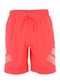 adidas Sportswear, Hommes Boardshorts, rouge clair / blanc