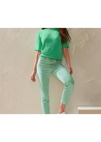 Tchibo - Colored Jeans ‒ Fit &raquo;Emma&laquo; - Damen - Gr. 40 - hellgr&uuml;n