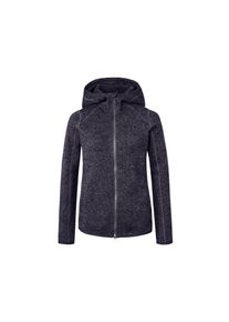 Tchibo - Kapuzen-Strickfleecejacke - Damen - Gr. XS - dunkelblau