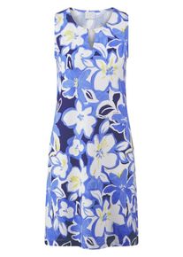 Peter Hahn Hutschreuther - &Auml;rmelloses Kleid, blau, Gr. 52, Viskose