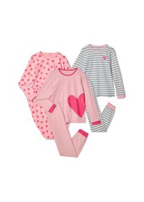 Tchibo - 3 pyjamas pour enfant - B&eacute;b&eacute; - taille: 98/104 - bleu/rose