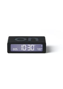 Lexon, Wecker &raquo;Flip Mini&laquo;, schwarz, Einheitsgr&ouml;&szlig;e, Kultiger Umkehrwecker mit zeitlosem Design