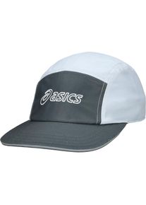 asics, Unisex, Baseball Cap &raquo;asics TRACK CLUB 5 PANEL CAP&laquo;, pure silber, M/L, Baseball Cap von asics