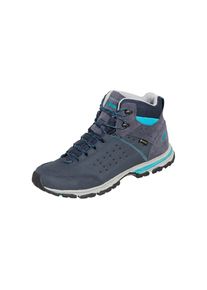 Meindl, Unisex, Wanderschuh &raquo; Durban Lady MID GORE-TEX &laquo; GORE-TEX &ndash; Winddicht, wasserdicht und atmungsaktiv, blau, 37,5, Normalschaft, Robustes und 