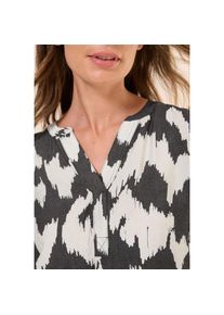 Cecil, Unisex, Midikleid Ohne Taschen mit grafischem Muster, volcanic grau, L (42), N-Gr, Gemustertes Kleid von Cecil