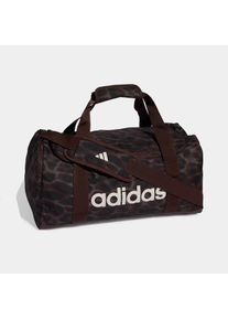 adidas Performance, Unisex, adidas Performance Sporttasche &raquo;ADIDAS LINEAR GRAPHIC DUFFELBAG&laquo;, earth strata, shadow braun, Einheitsgr&ouml;&szlig;e, Duffelbag mit