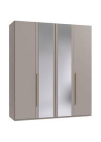 wimex, Dreht&uuml;renschrank &raquo;London in den Breiten 180cm, 225cm und 270cm erh&auml;ltlich, inkl. Spiegel&laquo; Kleiderschrank wahlweise mit Basic- o. Premium-