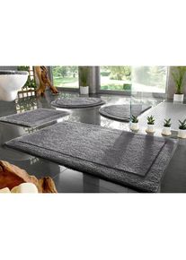 Goodproduct, GOODproduct Badematte &raquo;Kapra, Badvorleger, Badezimmer Teppich&laquo; H&ouml;he 14 mm beidseitig nutzbar fussbodenheizungsgeeignet strapazierf&auml;hig 