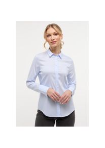 Eterna, Unisex, Hemdbluse &raquo;FITTED&laquo; EASY IRON (b&uuml;gelleicht), hellblau, 36, Passform laut Hersteller: Fitted