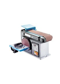 Jelmoli Band-Tellerschleifer &raquo;Band-/Tellerschleifmaschine, TBS-151&laquo;, wei&szlig;, neutral, Schleifband horizontal und vertikal, stufenlos von 0 bis 90? verstellbar