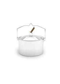 PRIMUS, Kochtopf &raquo;CampFire Pot S.S. 3L&laquo; Edelstahl, silberfarben, 3 l + &Oslash; 19 cm + H&ouml;he 10,8 cm