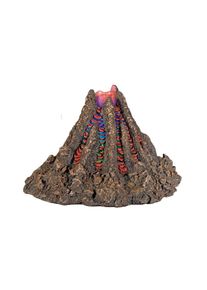 Nobby, Aquariendeko &raquo;Vulkan mit LED 45495 x 45431 x 45426 cm&laquo;, steinbraun, Kunststoff, B/H/T: 14,5 cm x 19,5 cm x 22,7 cm