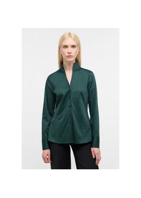 Eterna, Unisex, Hemdbluse &raquo;REGULAR FIT&laquo; EASY IRON (b&uuml;gelleicht), dunkelgr&uuml;n, 36, Kelch-Kragen