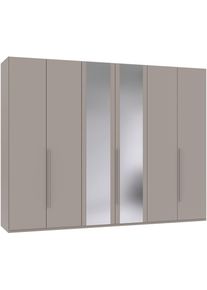 wimex, Dreht&uuml;renschrank &raquo;London in den Breiten 180cm, 225cm und 270cm erh&auml;ltlich, inkl. Spiegel&laquo; Kleiderschrank wahlweise mit Basic- o. Premium-