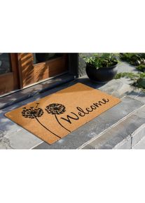 Kayoom, Fussmatte &raquo;Natural Guard 225&laquo; rechteckig 17,5 mm H&ouml;he T&uuml;rmatte, Eingang, Kokos, hellbraun, Kokos, 17,5 mm