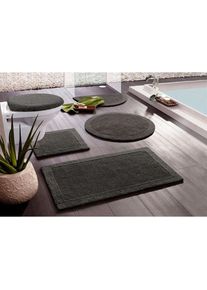 Goodproduct, GOODproduct Badematte &raquo;Kapra, Badvorleger, Badezimmer Teppich&laquo; H&ouml;he 14 mm beidseitig nutzbar fussbodenheizungsgeeignet strapazierf&auml;hig 