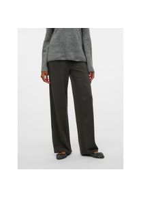 V&eacute;ro Moda Vero Moda, Unisex, Schlupfhose &raquo;VMBERLIN ZAMIRA MW WIDE PANT NOOS&laquo; mit Stretch, peat, M (38), L&auml;nge 34, Hose von Vero Moda