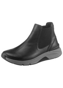 Rollingsoft, Unisex, rollingsoft Chelseaboots mit sportiver Sohle, schwarz, 42, Sportlicher Chelseaboots mit Wechselfussbett