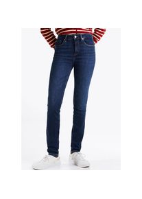 Tommy Hilfiger, Unisex, Skinny-fit-Jeans &raquo;HERITAGE COMO SKINNY RW&laquo; mit Logo-Badge, nos dunkelblau, 24, L&auml;nge 34, Skinny-Fit Jeans "Como" von Tommy 