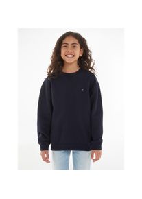 Tommy Hilfiger, Unisex, Sweatshirt &raquo;U TIMELESS SWEATSHIRT&laquo;, Babys bis 2 Jahre, Logostickerei, Rundhals, desert sky, 74, Sweater von Tommy Hilfiger f&uuml;r
