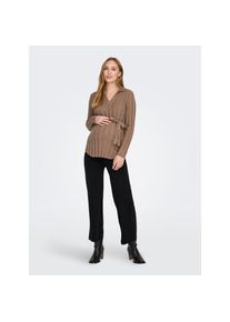Only Maternity, Unisex, Only Maternity Stretch-Umstandshose &raquo;OLMFEVER WIDE PANTS JRS NOOS&laquo;, schwarz, XL (42), N-Gr, Bequeme Hose von Only Maternity