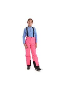Killtec, Unisex, Skihose &raquo;Girls Skihose 242&laquo; Wasserdicht, atmungsaktiv, abnehmbare Tr&auml;ger, rutschfester Schneefang, neonpink, 116, Normalgr&ouml;ssen, 
