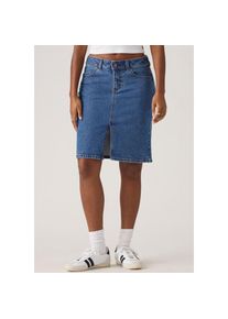 Levi's Levi's, Unisex, Jeansrock &raquo;LOW MIDI SKIRT ME&laquo; mit Schlitz f&uuml;r mehr Bewegungsfreiheit, mosey mid stone, 32, Rock von Levi's