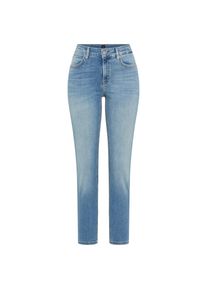 BOSS Orange, Unisex, BOSS Orange Slim-fit-Jeans &raquo;JACKIE MR 11.0 Premium Unisexmode&laquo; im 5-Pocket-Stil, Mid Rise, medium blau 423, 31, L&auml;nge 30, Jeans 