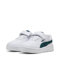 Puma, Herren, Puma Sneaker &raquo;COURT CLASSIC CLEAN AC+ INF&laquo; mit Gummi-Laufsohle, mit SOFTFOAM+ D&auml;mpfungstechnologie, Puma wei&szlig;, archive gr&uuml;n, 22, Sneaker